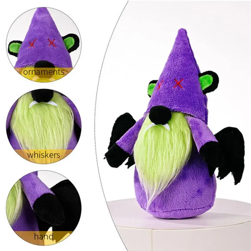 

Halloween Decorations Halloween Bat Ornaments Rudolph Doll Doll With Wing Halloween Desktop Ornaments Home Party Decoration New