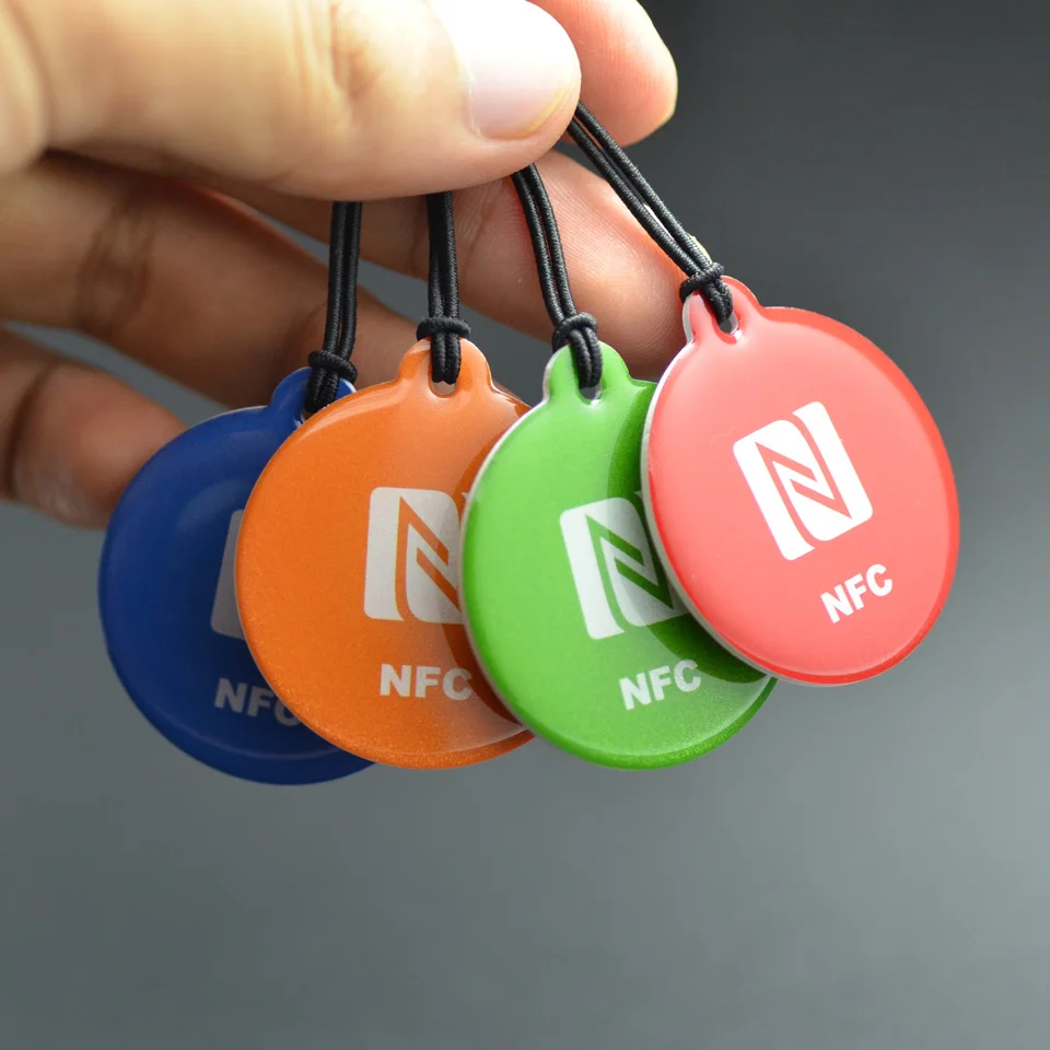 NFC эпоксидный жетон брелок для всех мобильных телефонов 13 56 МГц 868 байт 216 RFID карта