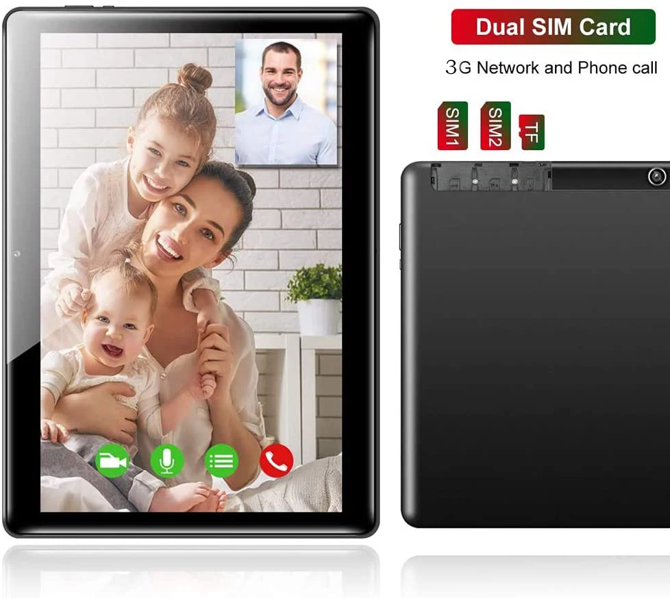 

Tablets New 10.1 inch Tablet Android Octa Core 3G/4G Phone Call 4GB/64GB ROM Bluetooth 4.0 Wi-FI 2.5D Steel Screen Tablet PC