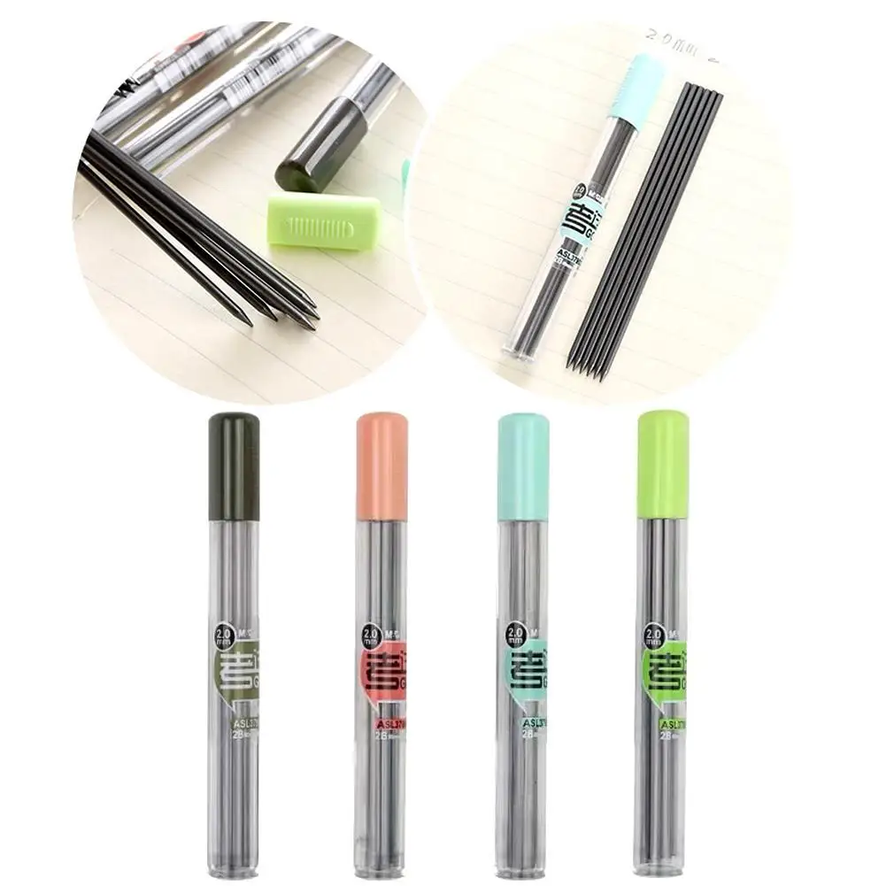 

1 pcs Creative Candy Color Mechanical Pencil 2.0mm School Pencils Gift Girls Stationery Supplies Kids Korean For Writing Ka Y9S3