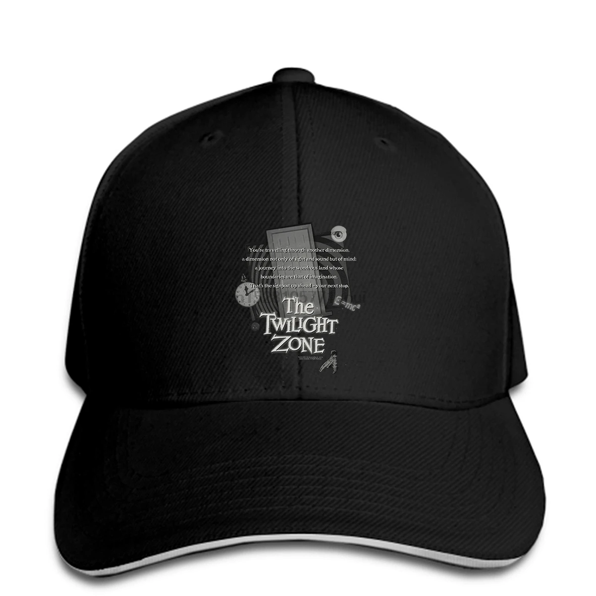 

Baseball cap Twilight Zone TV Show Opening Monologue Licensed Baseball caps