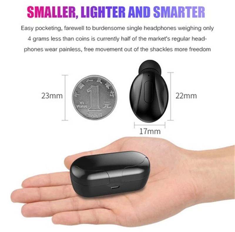 XG13 Bluetooth Stereo Earphone Wireless IPX7 Waterproof Touch Earbuds Headset 3300mAh Battery LED Display Charge Case | Электроника