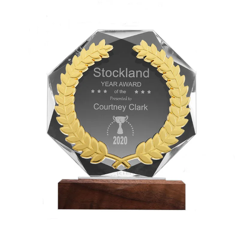 Новый трофей сделай сам из Букового дерева и хрусталя | Дом сад