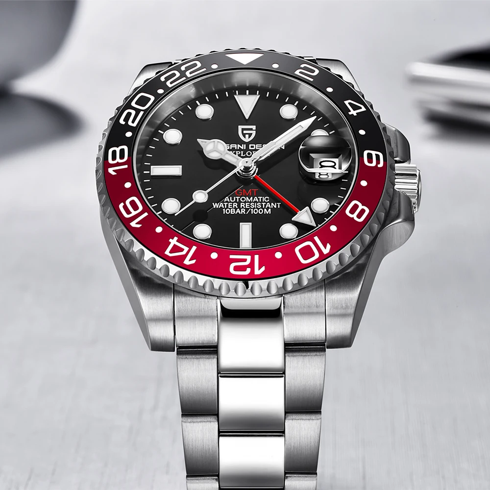 Часы PAGANI DESIGN Мужские механические брендовые водонепроницаемые спортивные