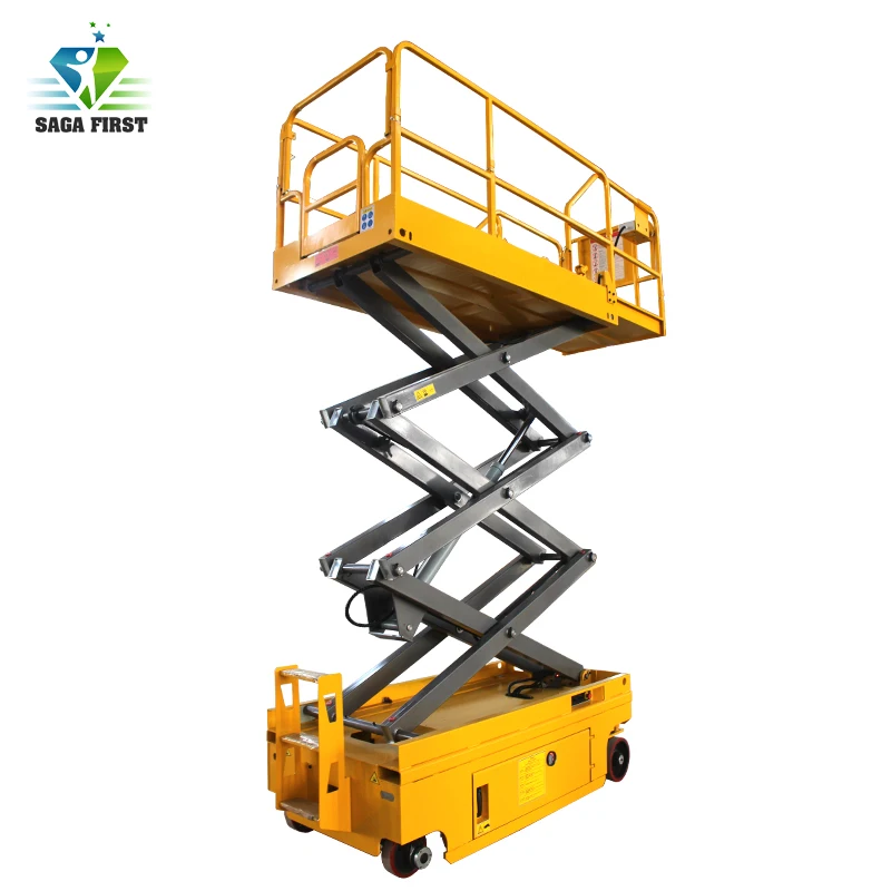 Высококачественный самоходный ножничный подъемник|scissor lift|high lift |