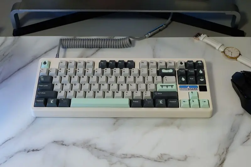 GMK Rain Day Clone 140 колпачков для клавиш PBT Dye Корейская колпачок клавиатуры MX Switch