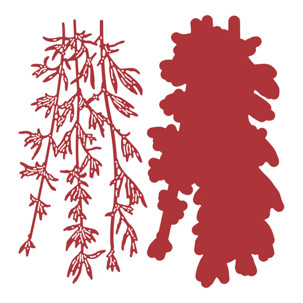 

Overgrowth of Leaves 2021 Arrival Metal Cutting Scrapbook Diary Decoration Stencil Embossing Template Diy Greeting Card Handmade