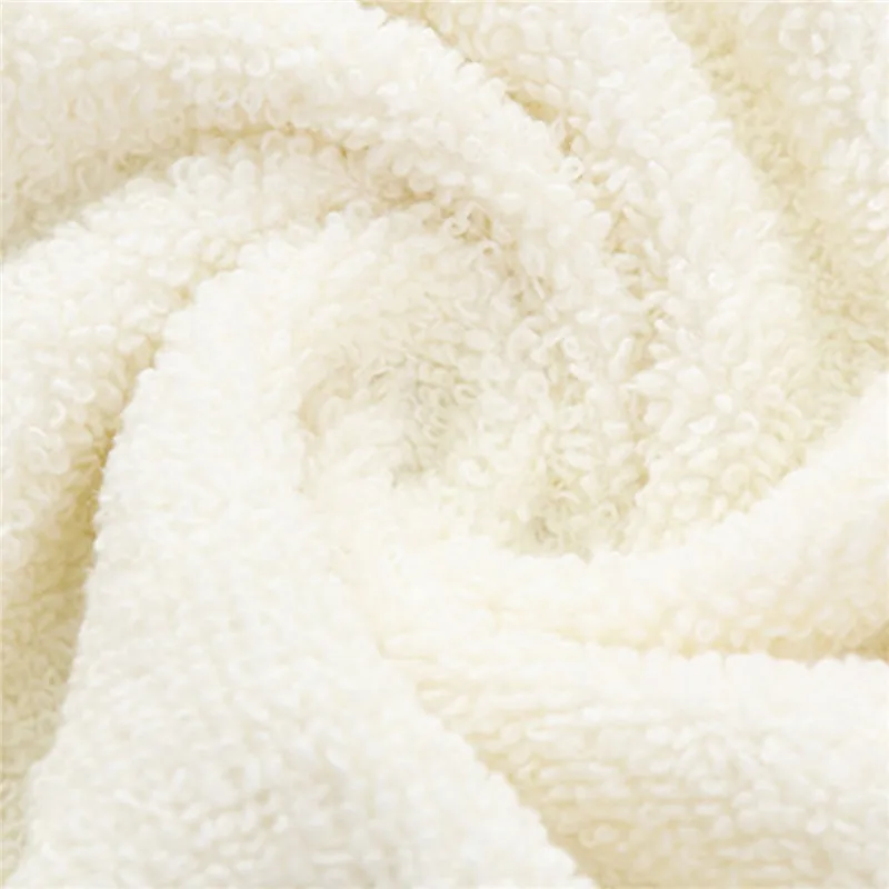 

100% Cotton Soft Face Towel Water Absorbent Quick Drying Rectangle Durable Bath Terry Towel 1 PC