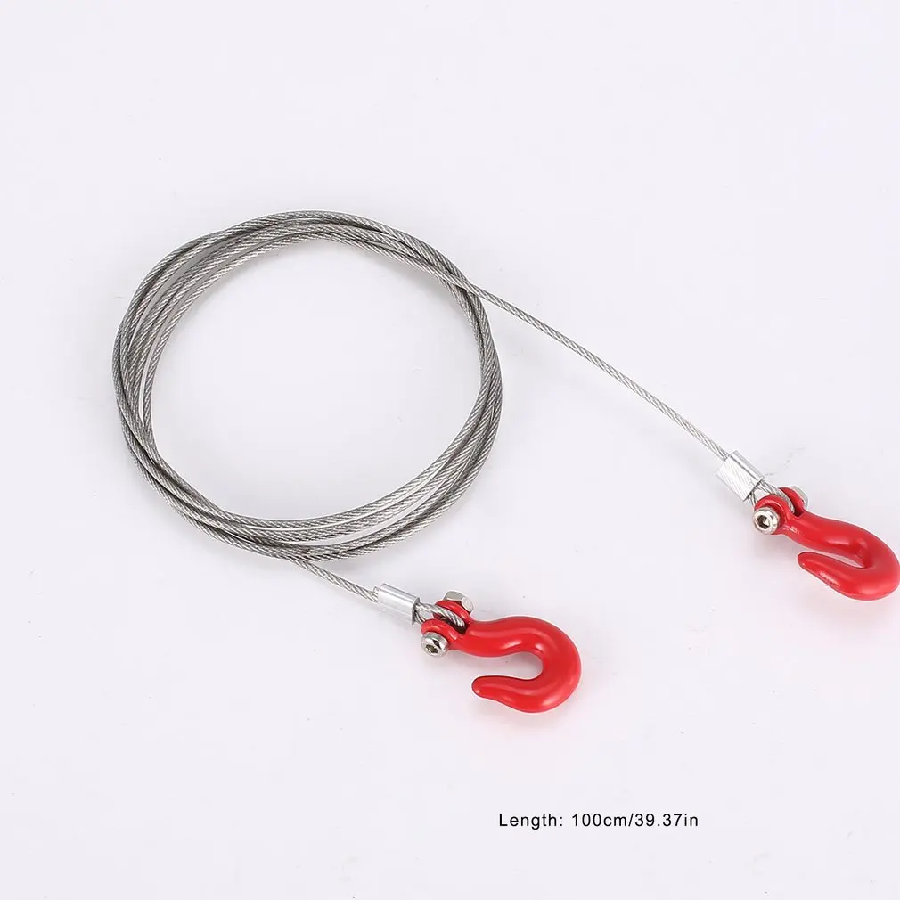 Т power 1/10 металлический крюк для прицепа буксировочная цепь скоба провод Axial SCX10