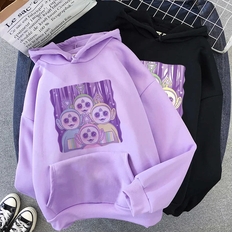 

Женская толстовка с капюшоном Harajuku, с мультяшным принтом