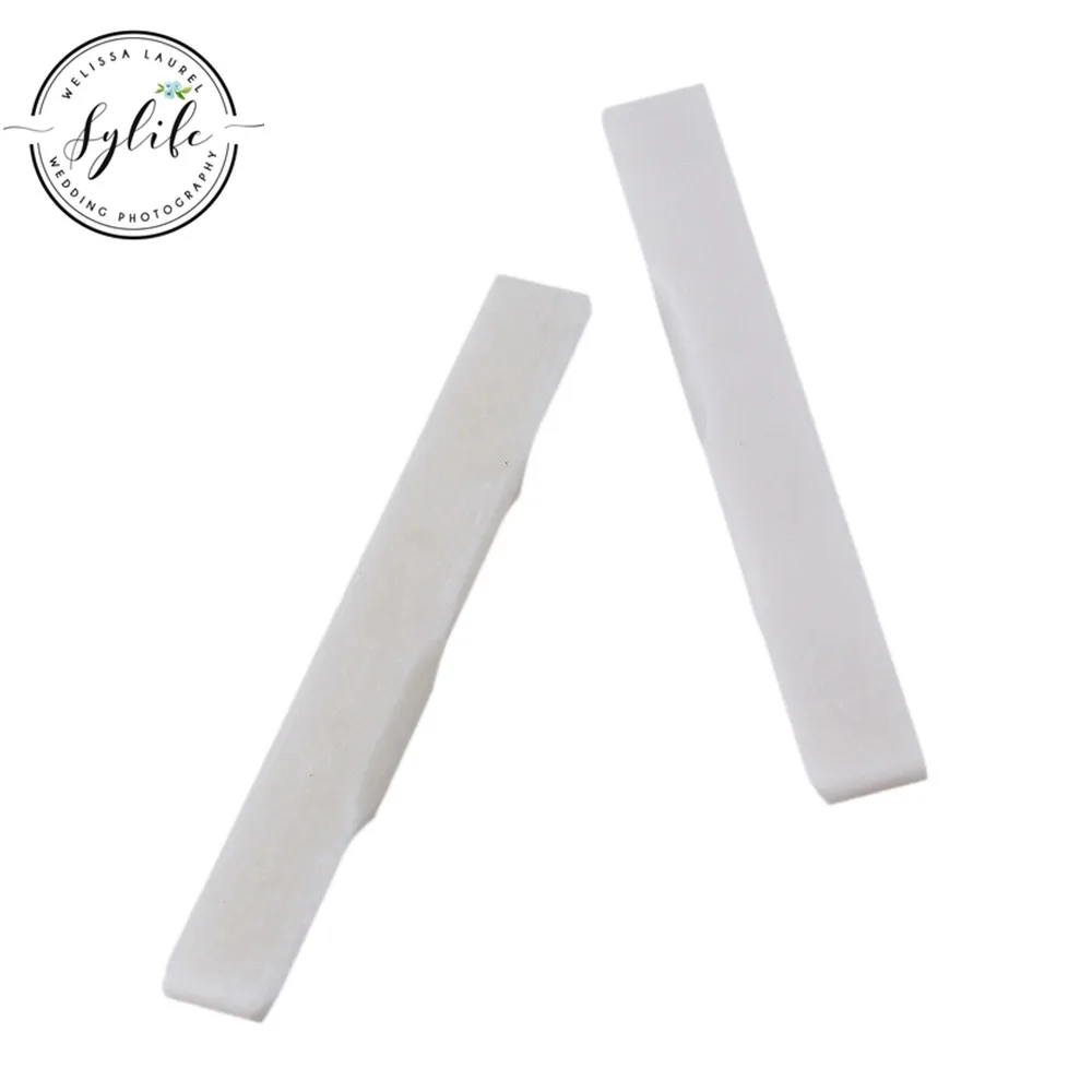 2pcs Real Natural Cattle Bone Ukulele Guitar Bridge Lower Saddle For 4 String | Спорт и развлечения