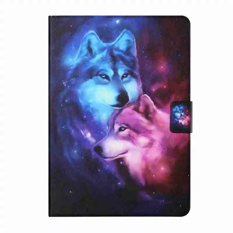 

Kindle Case for Amazon Fire HD 10 2019 2017 Cover 3D Painted Flip PU Leather Stand Cover Funda for Kindle Fire HD 10 Case Cover
