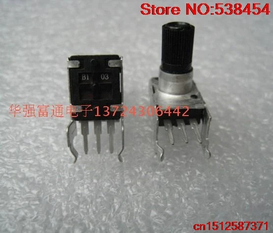 20PCS Rotary potentiometer R09 horizontal single B10K-20 small flower handle mixer audio |