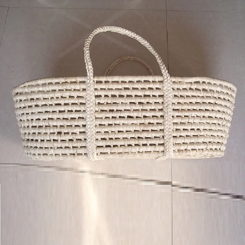 Тканая детская кроватка из кукурузы портативная дорожная открытая кровать