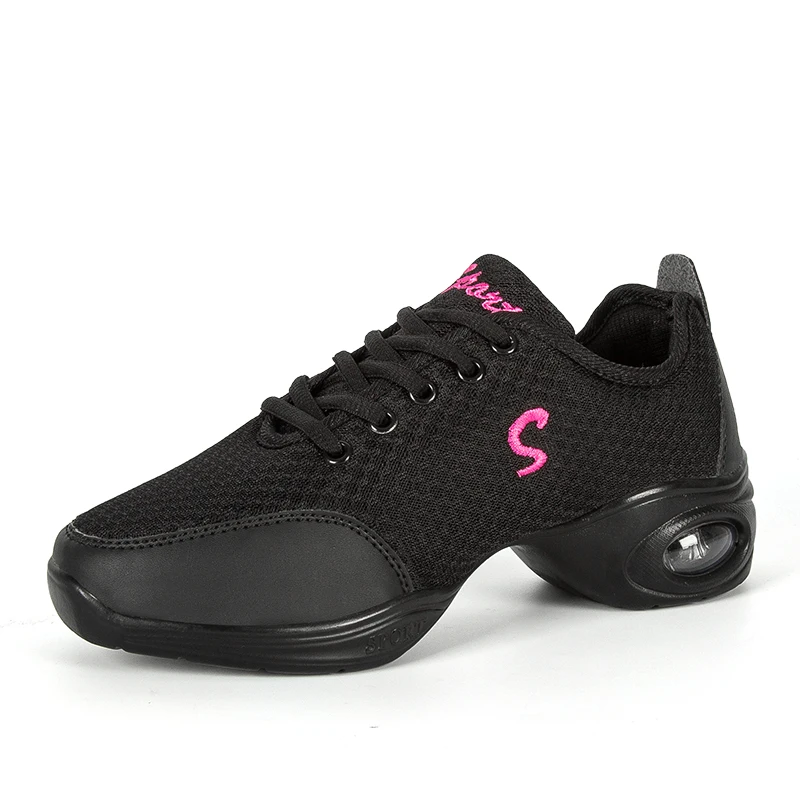 Zapatos De Baile латино Mujer Сальса Танцевальная обувь Лидер продаж новейшая современная женская танцевальная обувь джаз дышащие спортивные сетчатые кроссовки