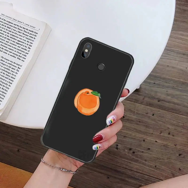 

Cartoon fruit Simplicity Phone Case For Xiaomi Redmi mi note max 3 5 6 8 9 10 t S SE lite pro Soft Silicone Shell Cover Funda
