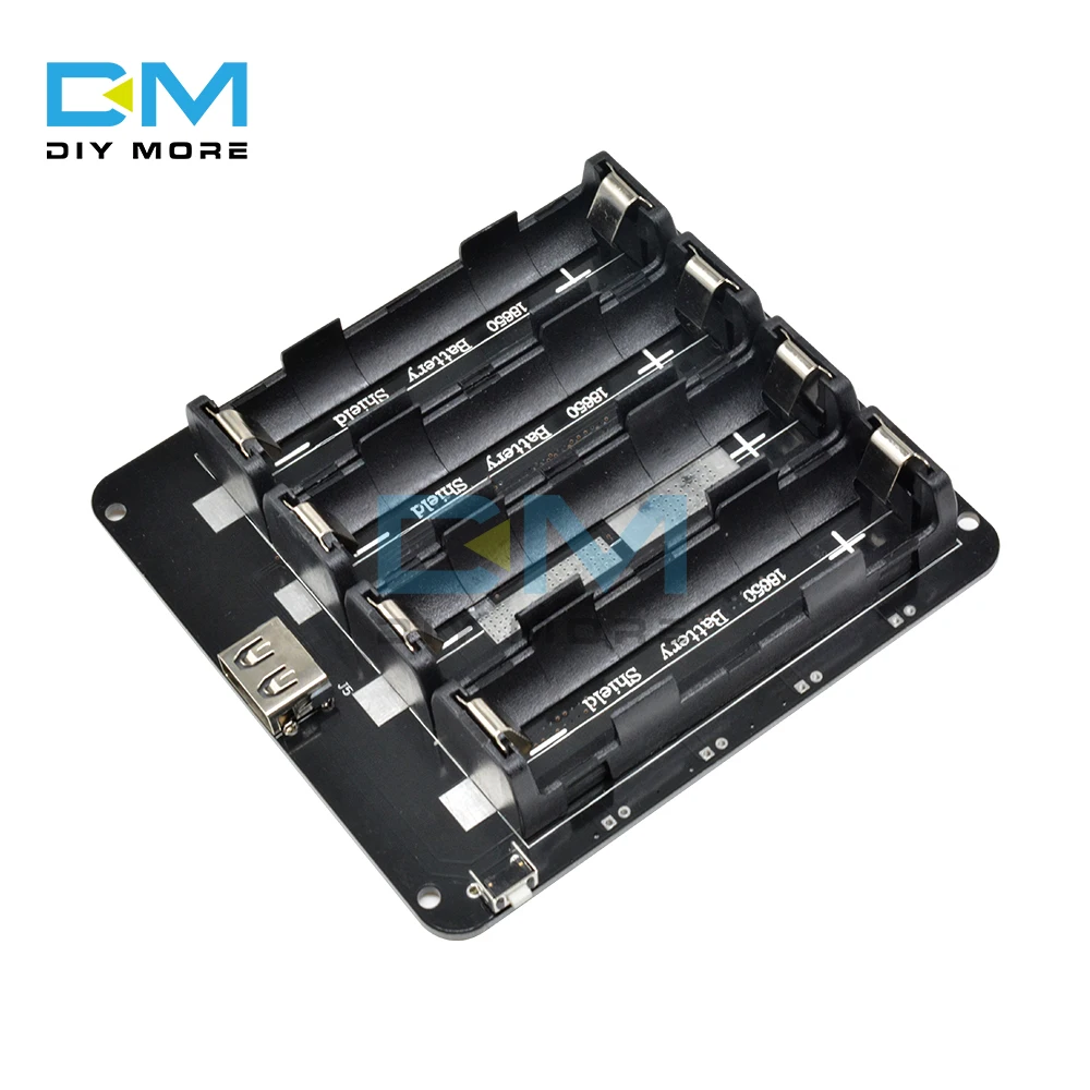 2X 4X 18650 литиевая Защита аккумулятора V8 V9 мобильный модуль расширения питания 5 В/3