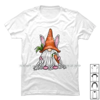 easter day carrot gnome t shirt 100 cotton easter bunny carrot gnome dwarf bunny east day ast st om ny no