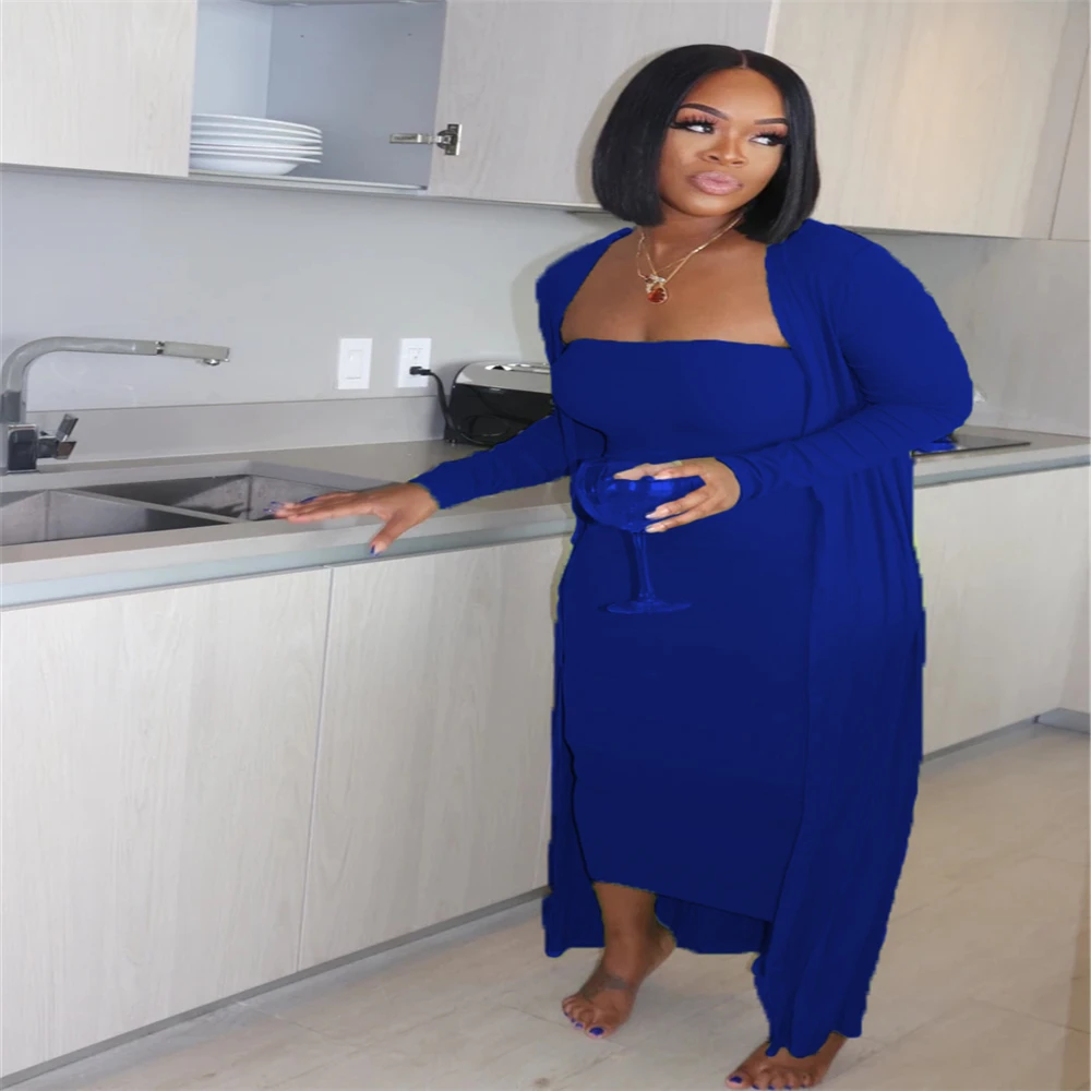 R6322 New ebay Europe and America wishfba sexy bra solid color casual dress coat two sets available from stock