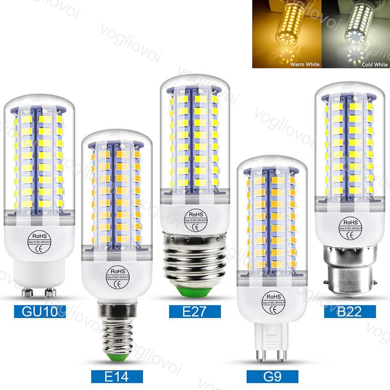Светодиодные лампы воглибоovoi 5730 SMD точечный светильник 3 Вт 5 7 9 12 15 E27 GU10 110 В 220