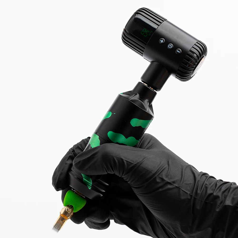 Блок питания Portex для татуировок беспроводной с 2 аккумуляторами RCA DC