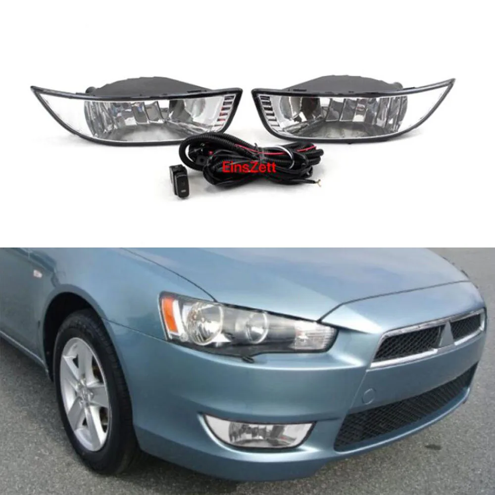 1 комплект Автомобильные противотуманные фары в сборе для MITSUBISHI Lancer XE 2007-2010