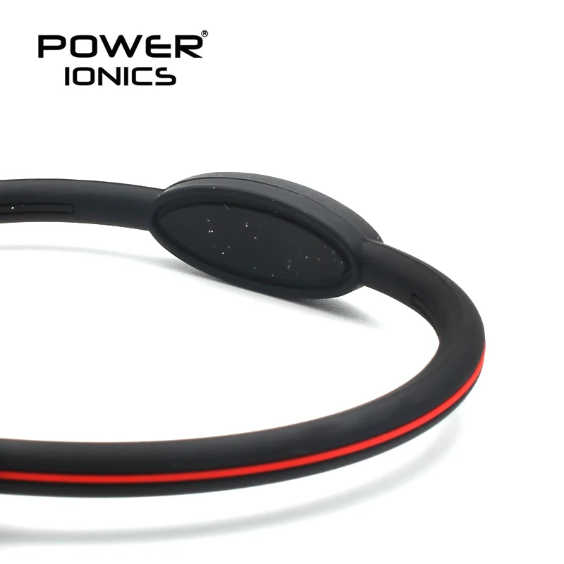 Спортивные силиконовые браслеты Power Ionics против усталости для бейсбола с ионами