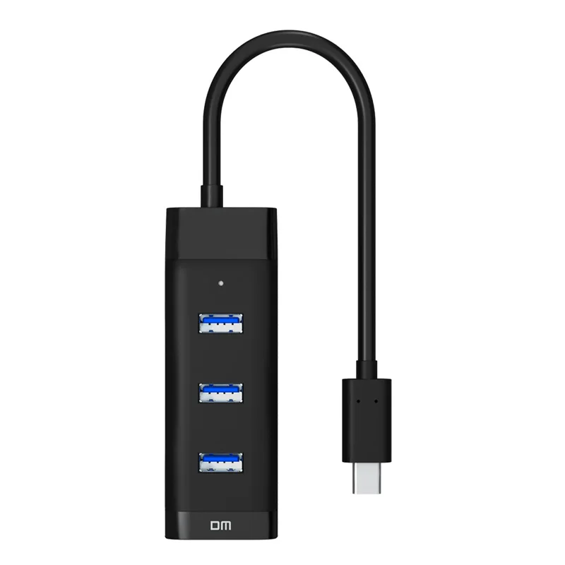 Высокоскоростной 4-портовый USB 3 0 CHB037 компактный концентратор для ПК ноутбука