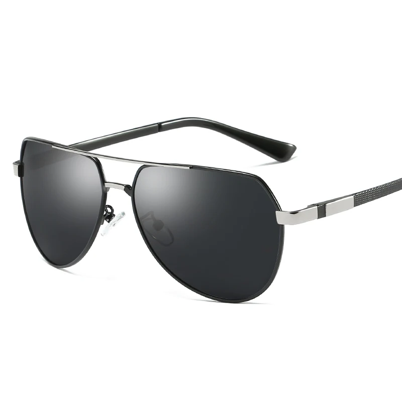 Мужские солнцезащитные очки в металлической оправе YSO поляризационные с защитой