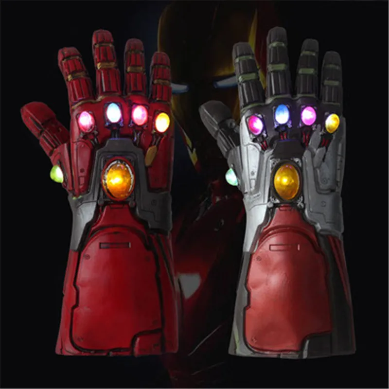 Мстители Endgame светодиодный светильник Железный человек Бесконечность Gauntlet