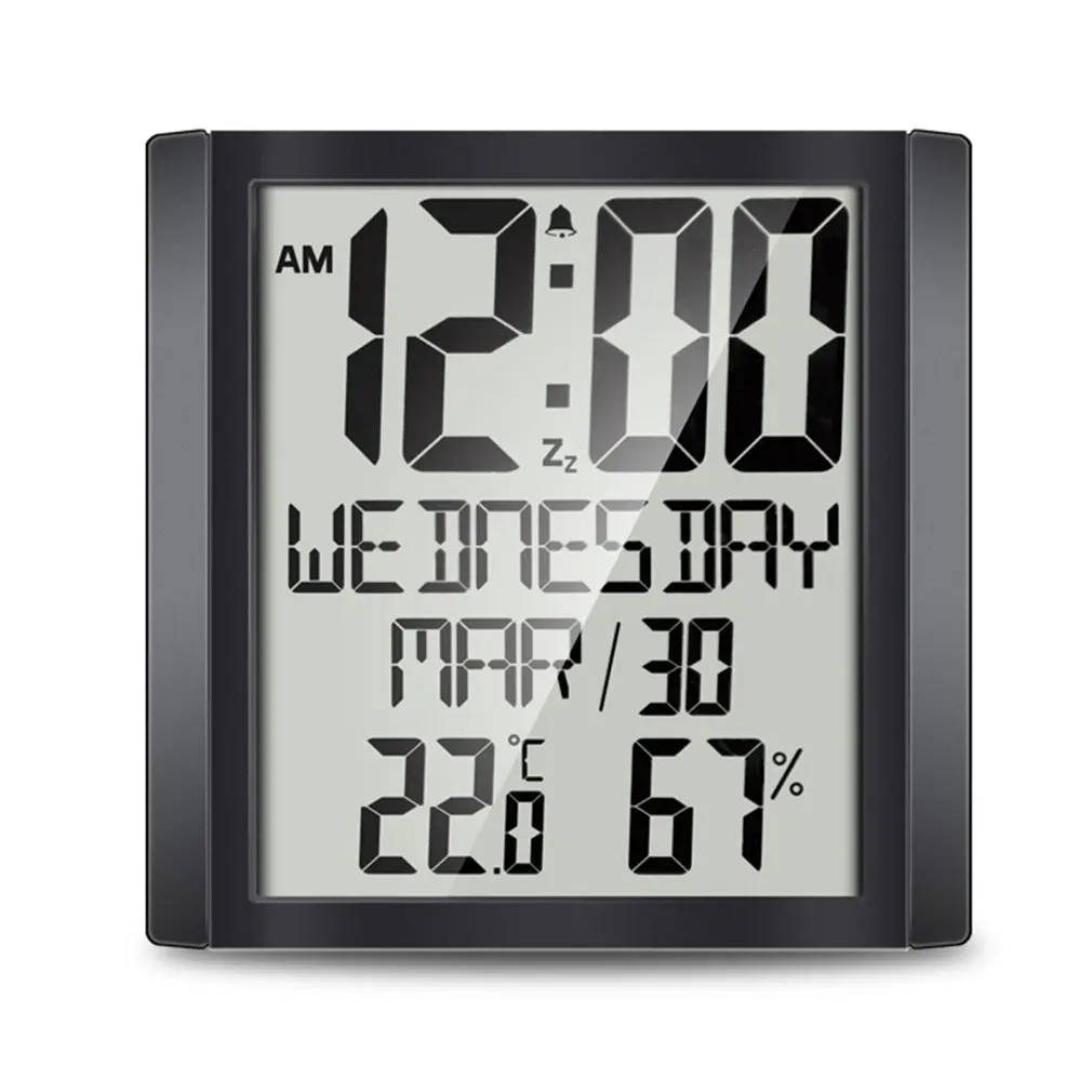 

Alarm Clock Home Electronic Wall Clock Fashion Creative New Multifunctional Living Room Large Screen Digital Display Clock