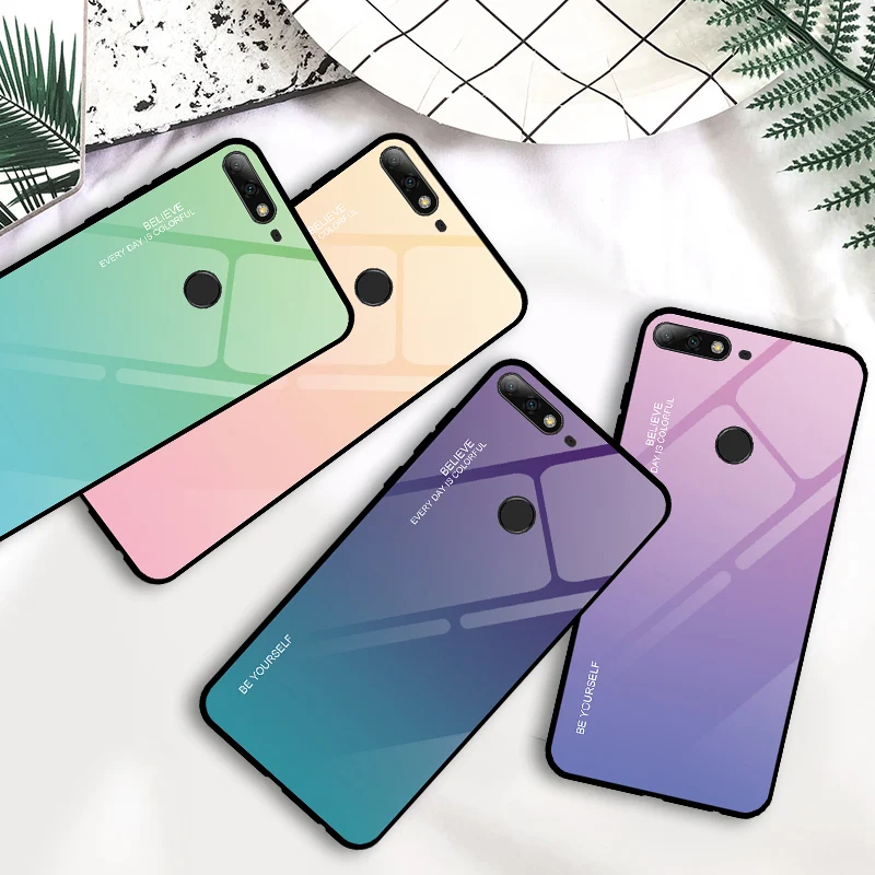 Чехол из закаленного стекла для Honor 10i 8X 10 8A Max 9 20 Lite 20i View | Мобильные телефоны и
