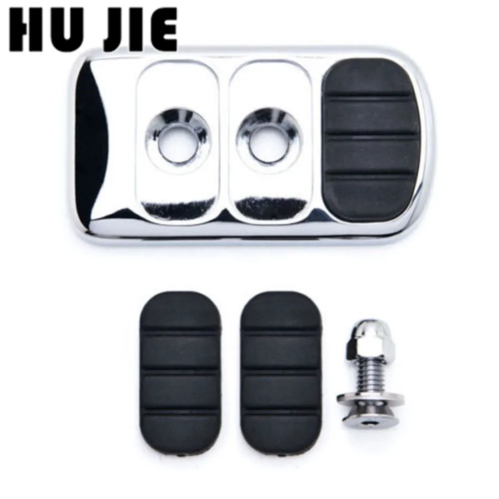 Хромированная резиновая накладка на педаль тормоза мотоцикла для Kawasaki Vulcan 900 1600