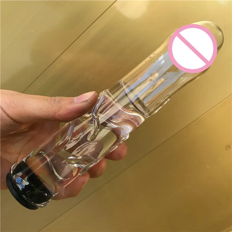 Фаллоимитатор анальная пробка из пирекса с ледяной водой Анальная искусственный