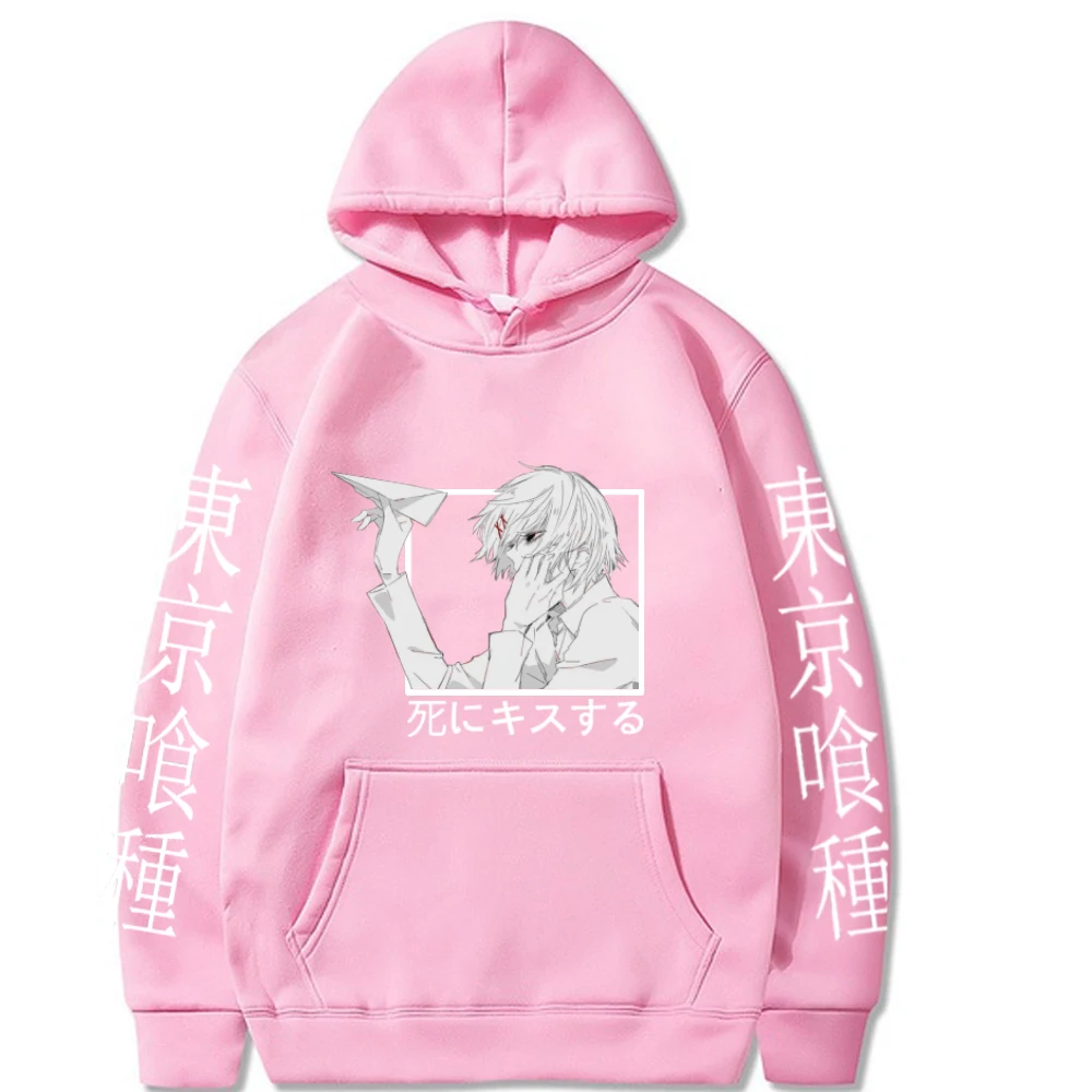 

Tokyo Ghoul Touka Hot Anime Hoodie Pullover Tops Long Sleeve Hip Hop Uniex Cloth