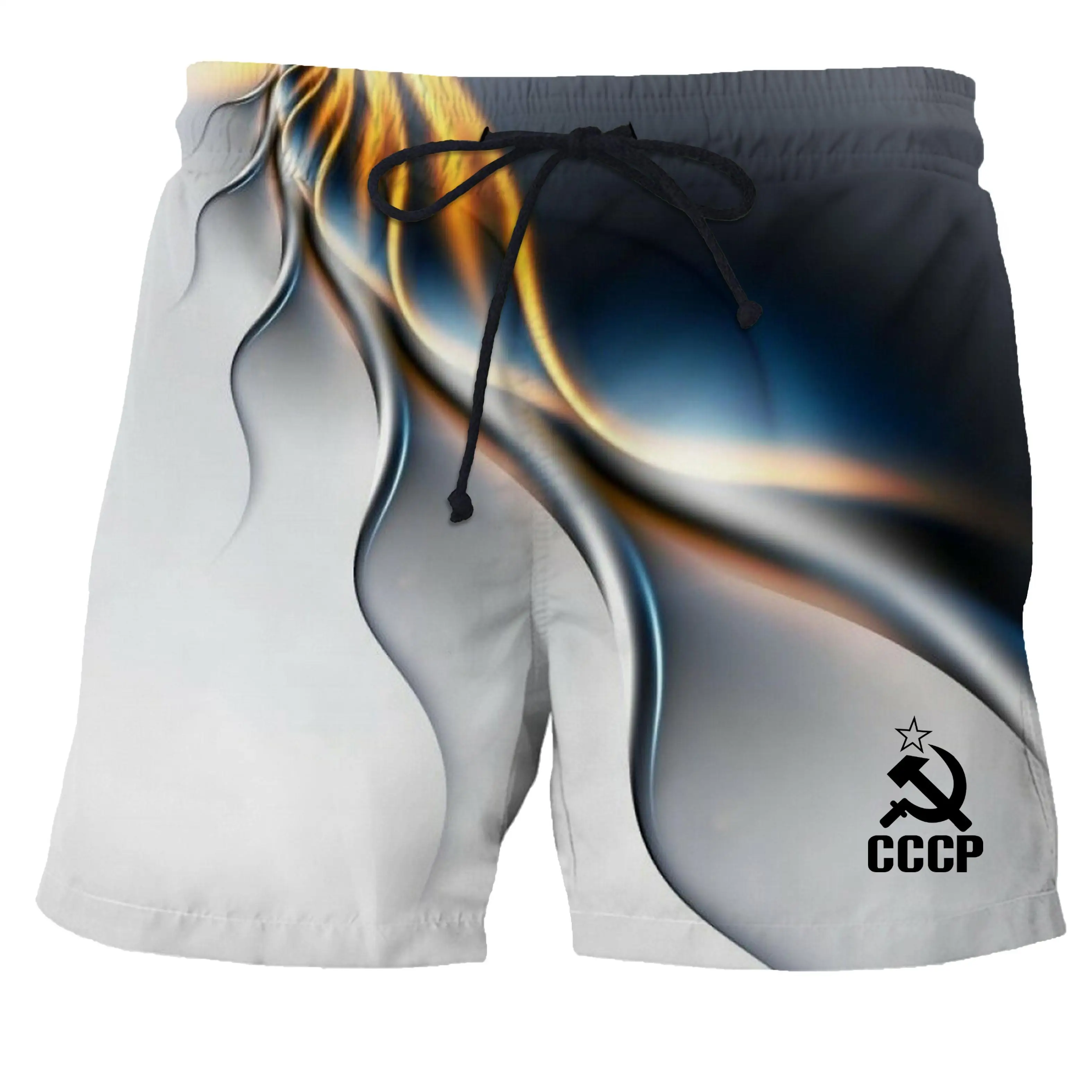 

Short de bain de marque pour hommes, schage rapide, solide, maillot de bain Sexy, respirant, short de plage, pour le Surf