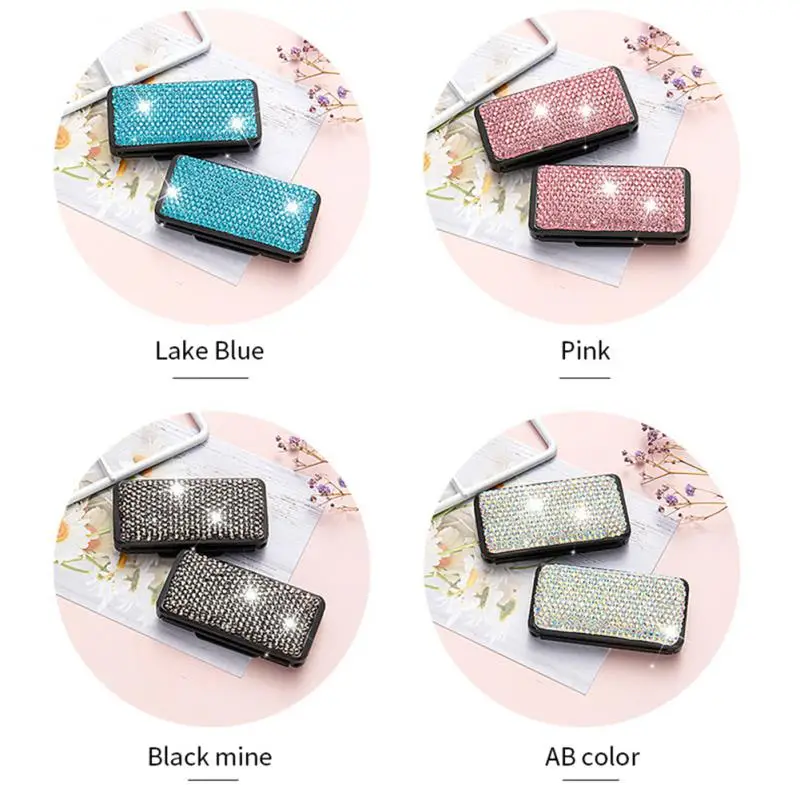 

1 Pair Diamond-studded Car Seat Belt Clip Car Seat Belt Retainer Insurance Seat Belt Elasticity Adjuster Seat Belt Accessories