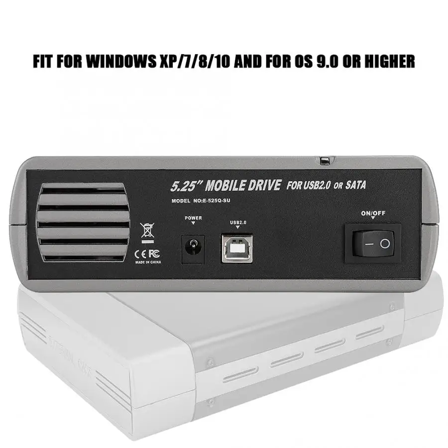 Внешний оптический диск 5 25 дюйма USB 2 0 SATA интерфейс компьютерные аксессуары 110 240 В