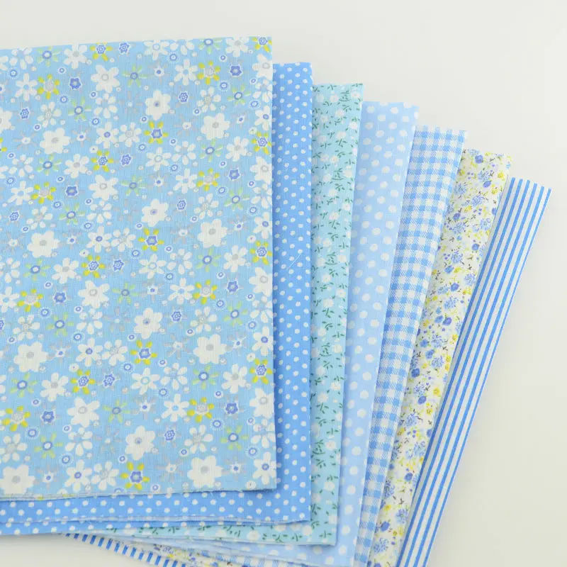 Простыня Booksew 7 шт./лот хлопчатобумажная ткань с цветочным рисунком четверть