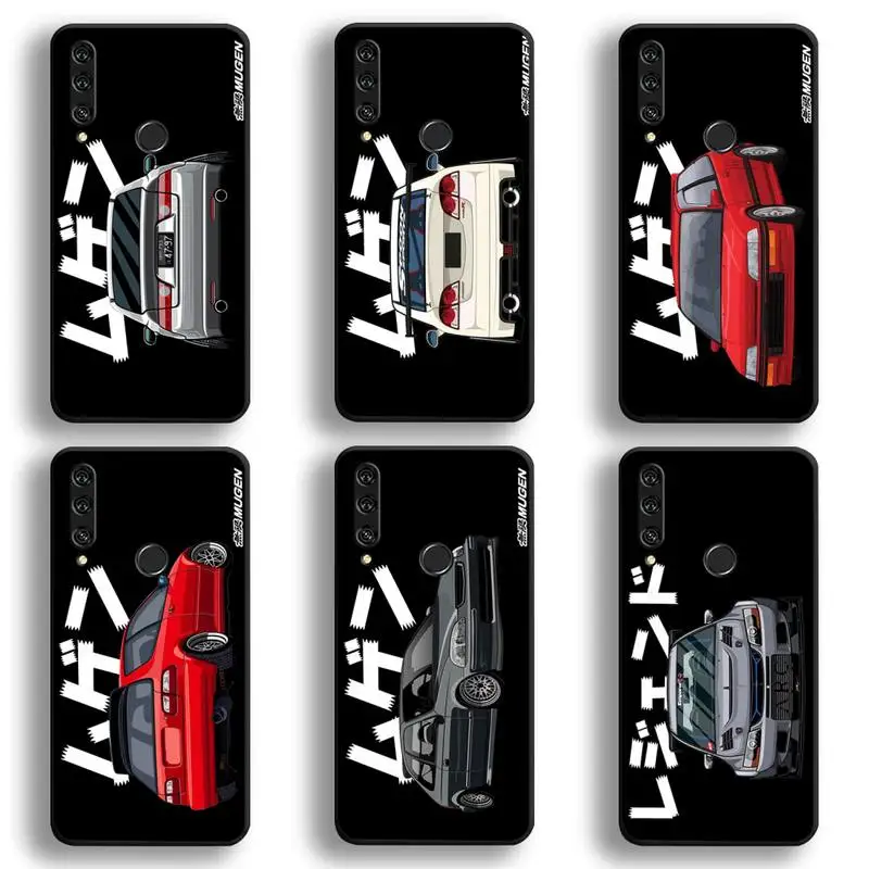 

Tokyo JDM drift sports car Phone Case For Huawei Y6P Y8S Y8P Y5II Y5 Y6 2019 P Smart Prime Pro