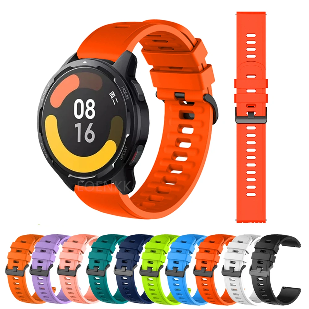 Silicone Band Strap For Xiaomi Watch Color 2 Smartwatch Band For Garmin Venu 2/Vivoactive 3 4 For Amazfit GTS 2e Sports Bracelet