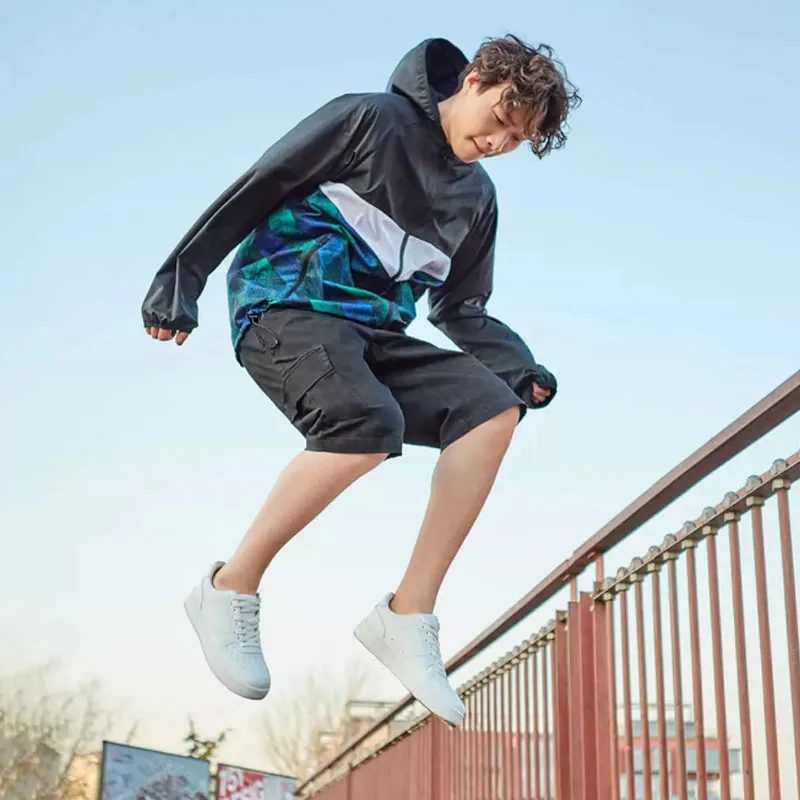 

Youpin Genuine Leather Sneakers Men Skateboard Shoes High Quality Comfortable Non-Slip Wear-Resistant Fashion Casual