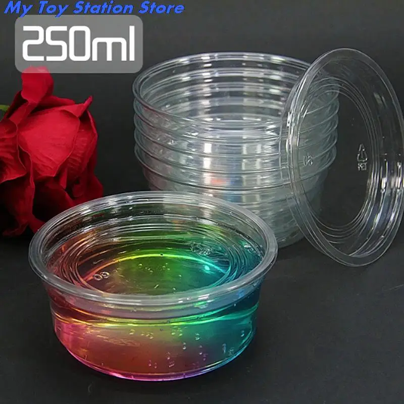 250ML DIY Plasticine Slime Set Container Box for Lizun Soft Polymer Clay Package Sand Craft Accessories Kids DIV Toys | Игрушки и хобби