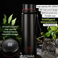 420 1800ml large capacity 304 stainless steel tumbler vacuum thermal flask thermos keep warm and cold thermos water bottle