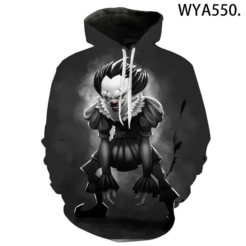 Толстовка с капюшоном для мужчин и женщин Модный свитшот 3D принтом пуловер