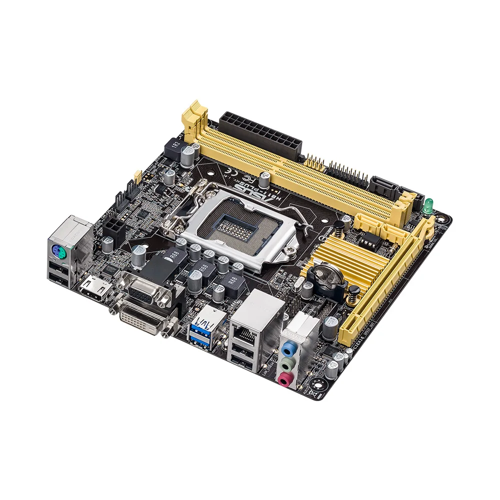 Б/у оригинальная материнская плата ASUS H81I-PLUS MINI ITX HTPC разъем LGA 1150 | Компьютеры и