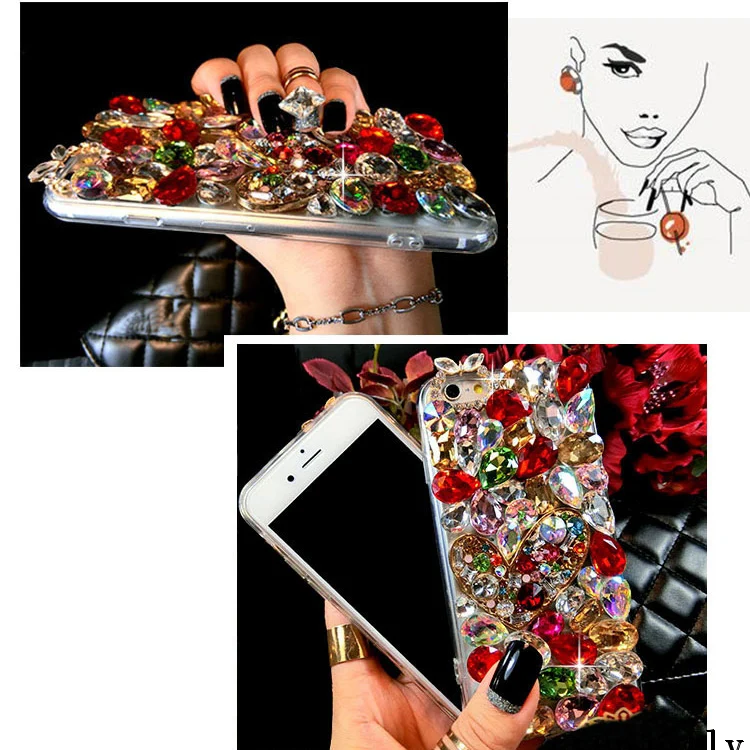 

Sunjolly for Samsung Galaxy S20 Plus Case S7 S8 S9 S10 S20 S21 Plus Ultra S10E S105G S10 Lite Phone Case Diamond Cover coque