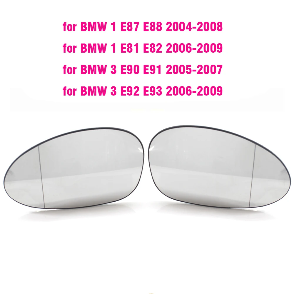 

Для BMW E90 Зеркало с подогревом Боковое зеркало Стеклянное зеркало заднего вида Для BMW E90 E91 E92 E93 M3 Стиль E80 E81 E87