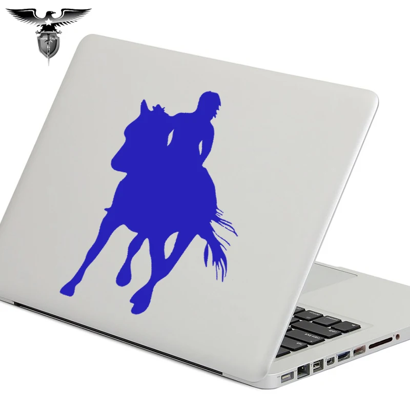S Pretty Girl Horse Riding Long Hair Fluttering Gallop Car Sticker Etc Vinyl Decal Animal Sports Nature