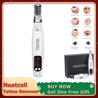 bji neatcell tattoo removal laser pen removing skin tag scar freckle mole eyebrow ce fcc laser machine portable mini picosecond